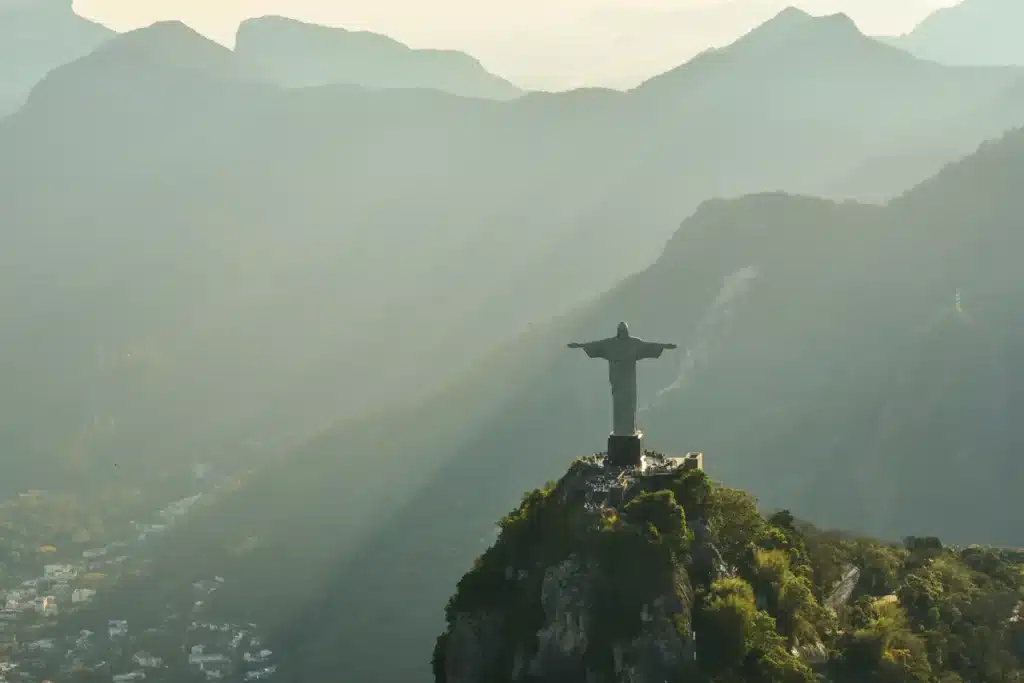 A statue in Brazil.